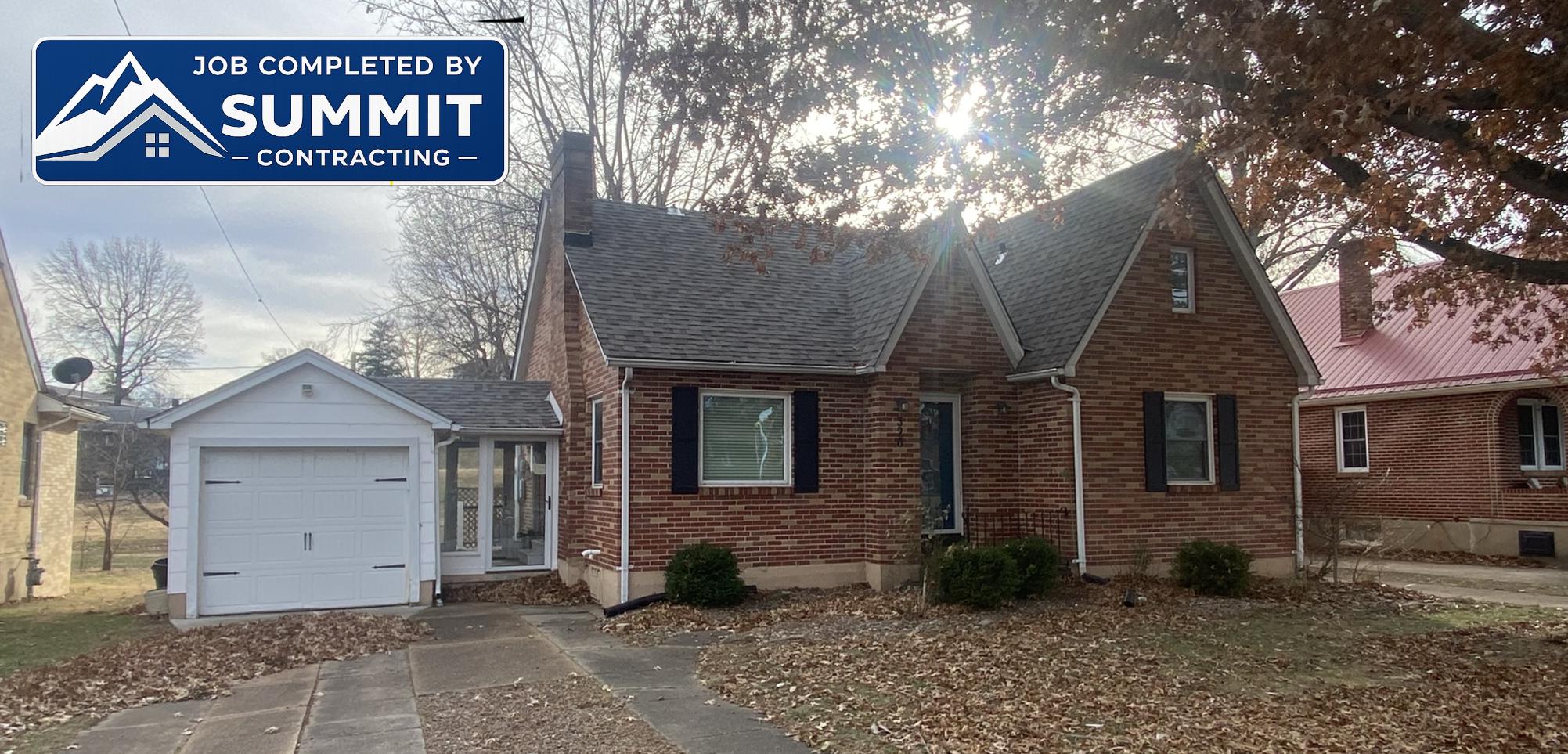 Roofing project completion